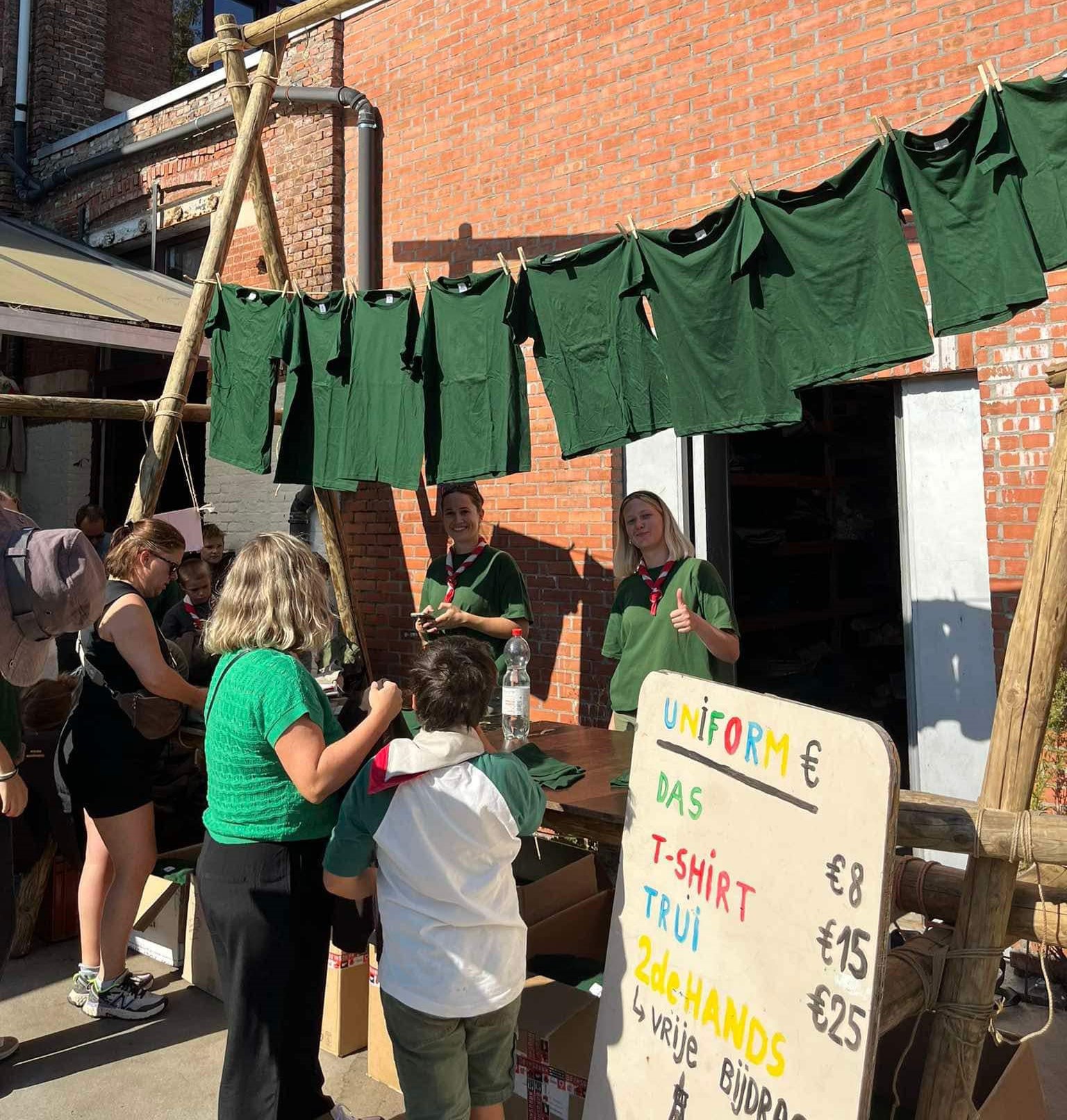 Uniform en kosten banner